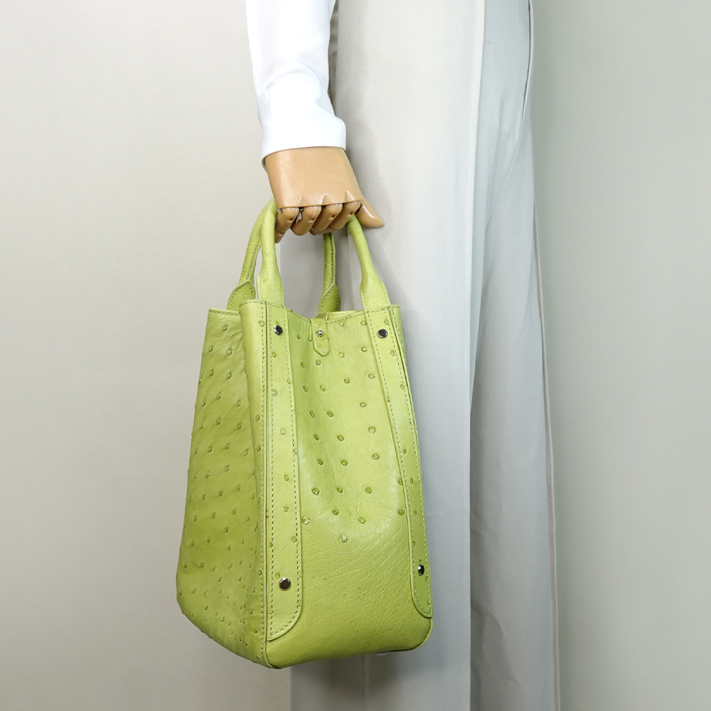 【M2nd】Ostrich Wind Chime Bag, , large