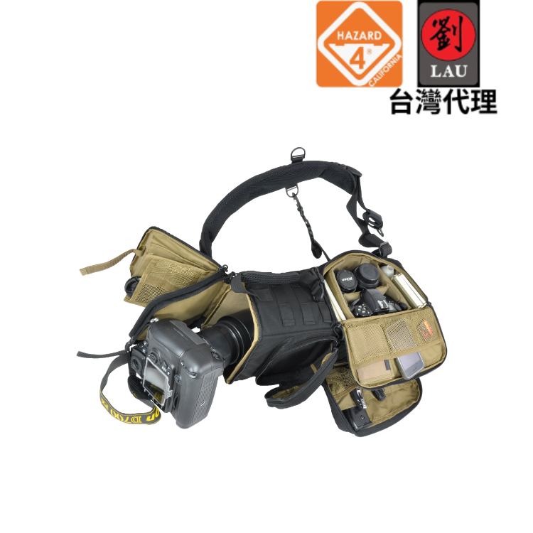 [劉氏國際]HAZARD 4 EVC-PRC-BLK 戶外生存遊戲 組合式單斜肩攝影背包(黑色), , large