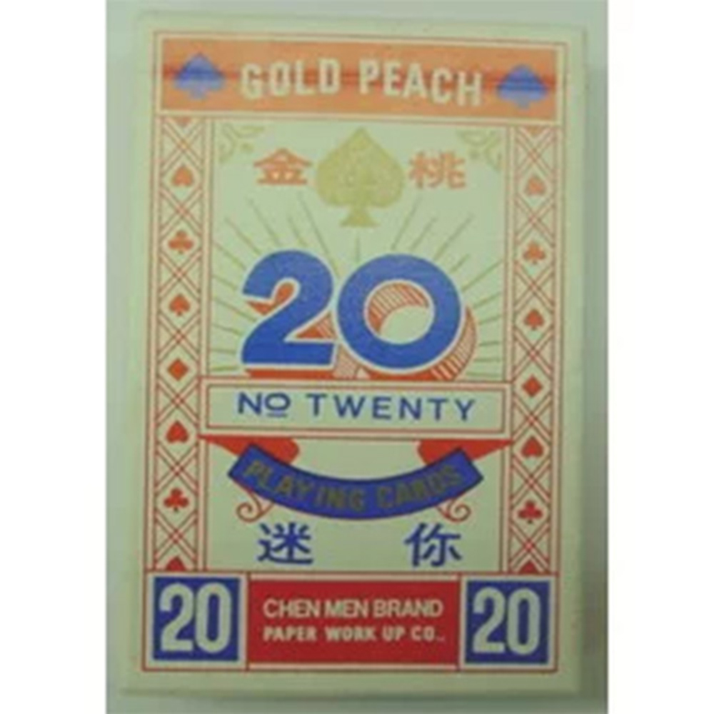 【超級金桃】  迷你撲克牌 24打 / 箱 No.20  -  多款可選, , large