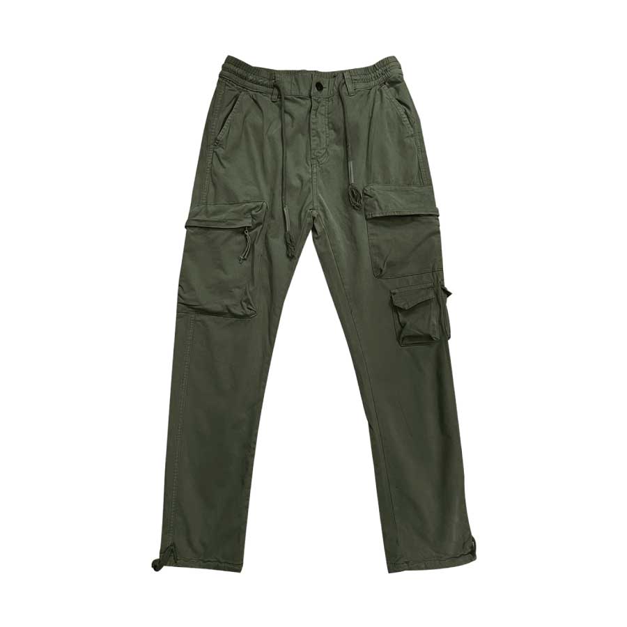 立體多口袋休閒褲, , large