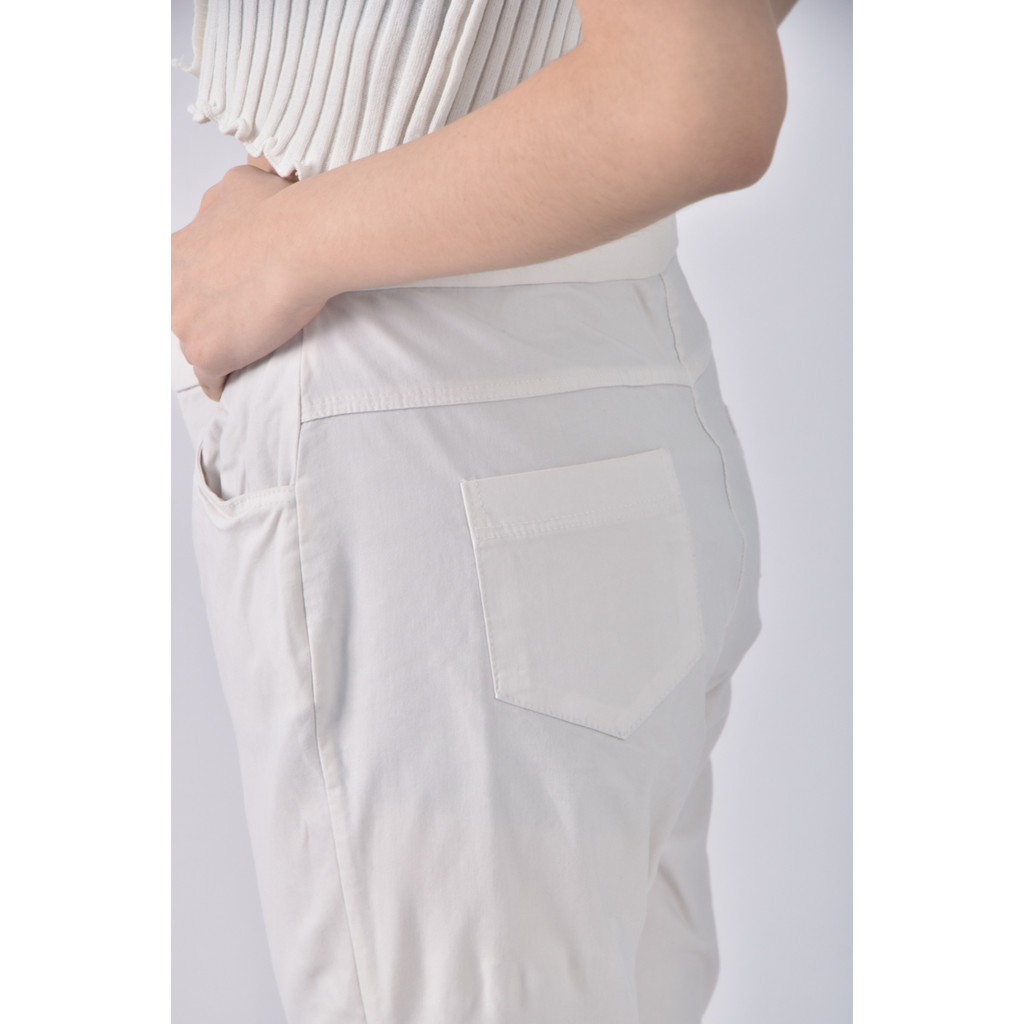 (XL) 寬版杏色長褲二手衣, , large