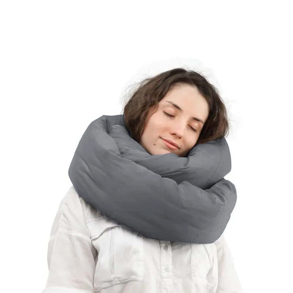 Infinity Pillow Travel Neck Pillow Grey
