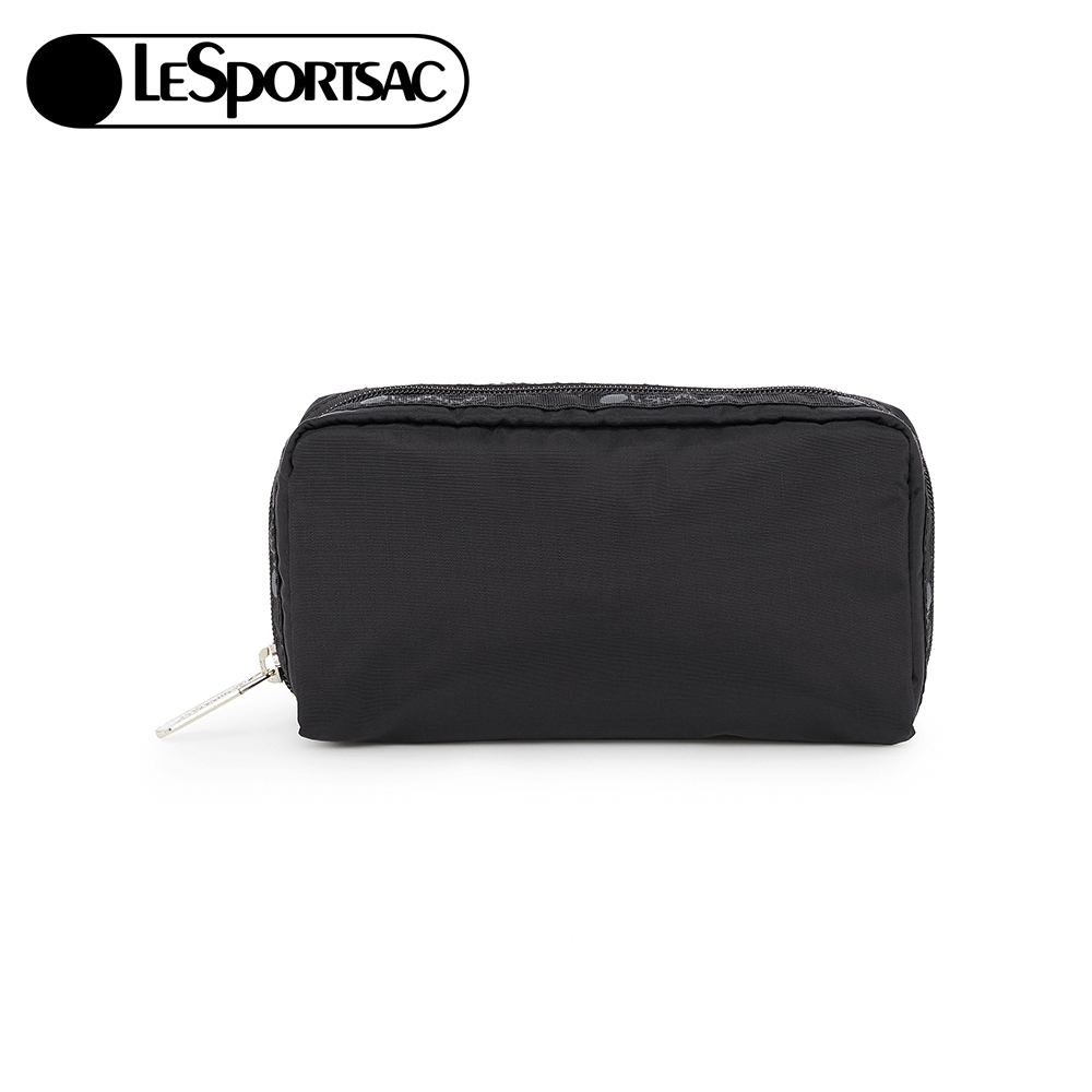 |快速出貨|Lesportsac Rectangular Cosmetic 長形化妝包 送禮-永恆黑, , large
