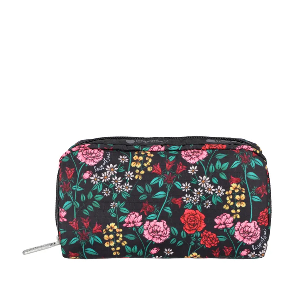 |快速出貨|Lesportsac Rectangular Cosmetic 長形化妝包 送禮-馥郁花語, , large