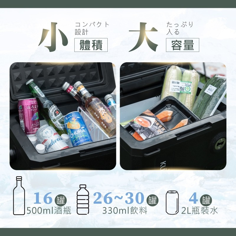 20L Portable refrigerator, , large
