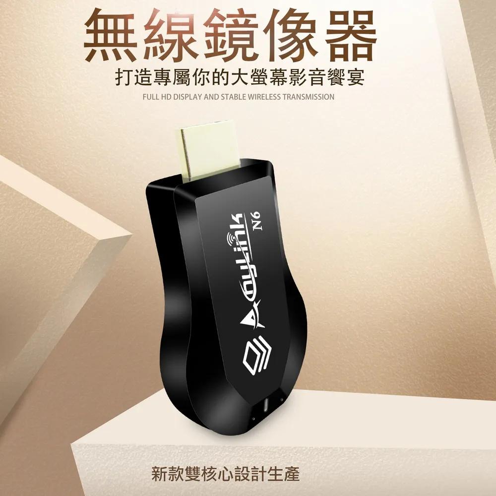 [6th Gen N6] AnyLinkHigh Speed Model Auto Switchless Wireless Display Dongle (with 4 Gifts), , large