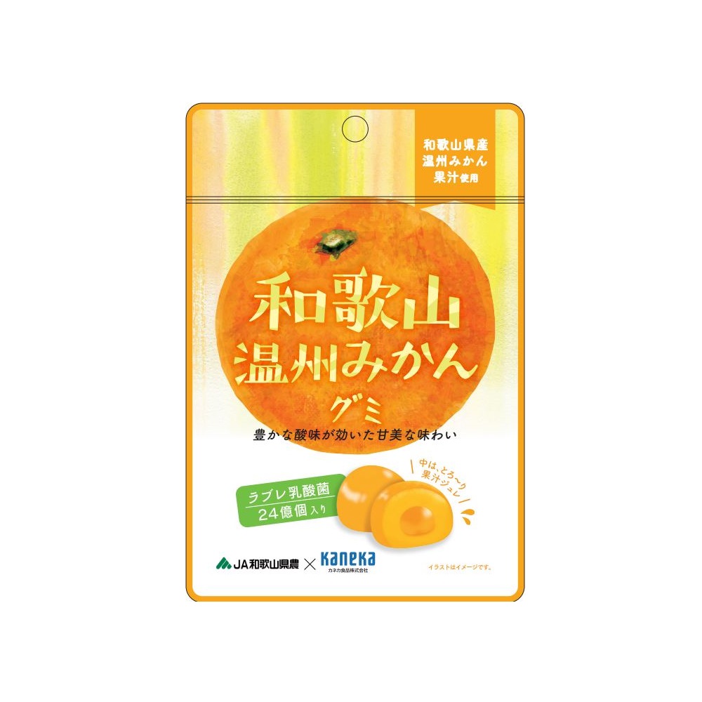 日本Kaneka和歌山柑橘乳酸菌軟糖, , large