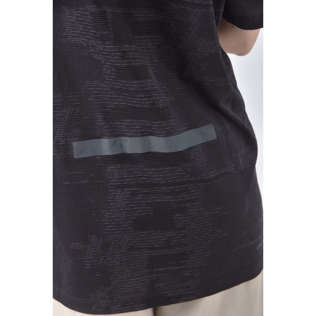 (S) nike質感圓領黑色短袖上衣二手衣, , large