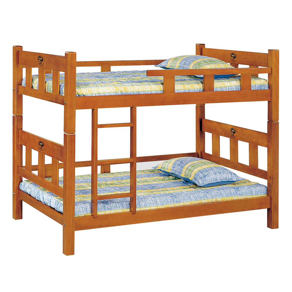 【唯熙傢俱】妮可柚木色3.5尺雙層床, , large