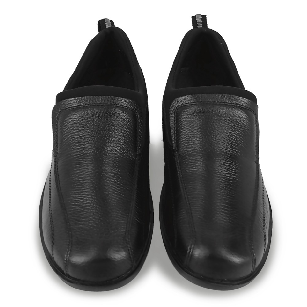 FRIGATE BIRD 手工紳士男鞋 休閒皮鞋 手工皮鞋 真皮 Q彈 透氣 排濕 除臭 避震 減壓 耐走 耐久站 黑, , large