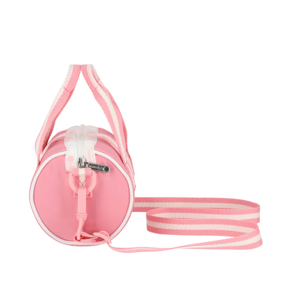 Lesportsac MINI ROLL BAG 迷你圓桶包 送禮推薦-滾邊花漾粉, , large