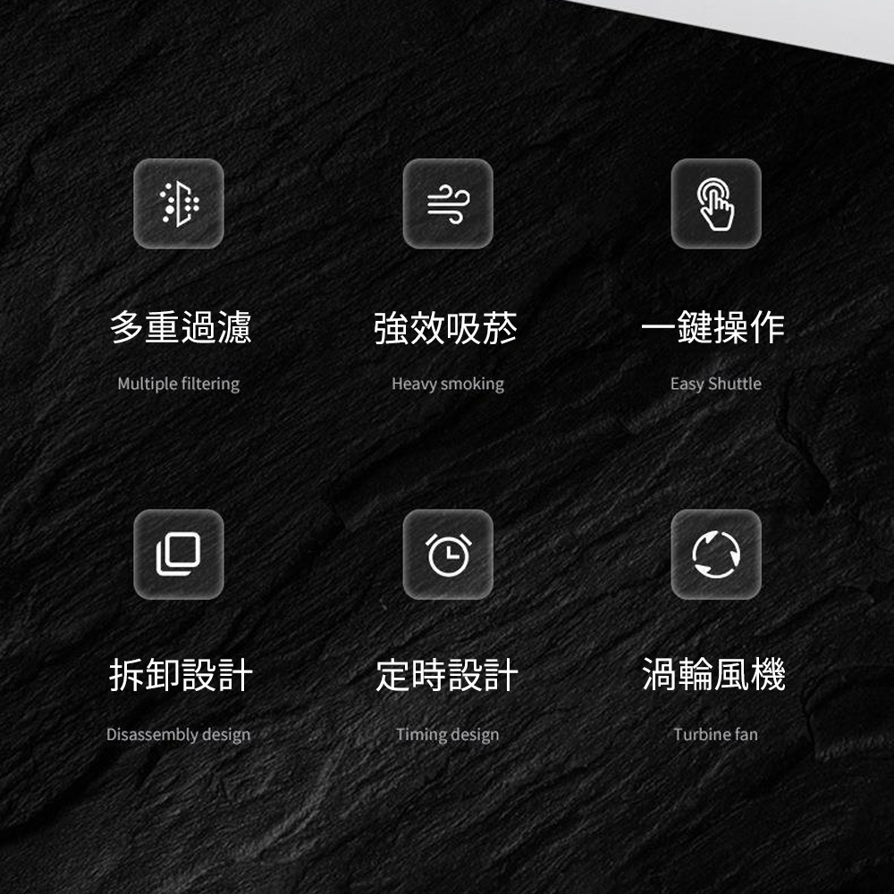 Not just an ashtray, but also an air purifier! Smart Ashtray., , large