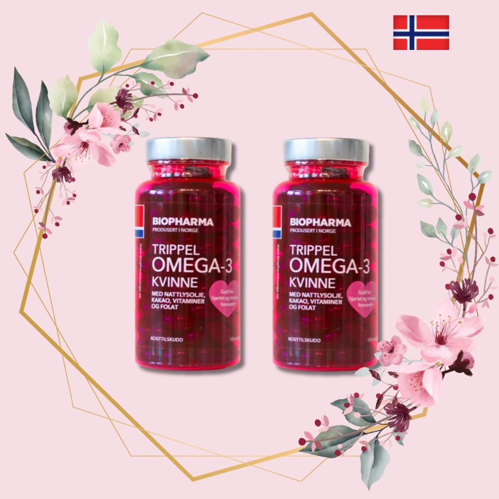 挪威北極熊女性專用魚油二瓶