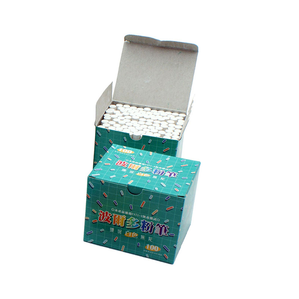 自強牌 波爾多白色粉筆 100支裝 / 16盒 / 件, , large