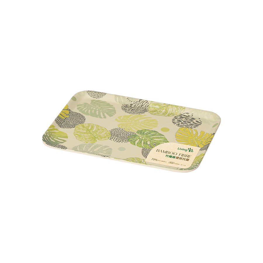 LT Bamboo Fibre Recyle tray/34cm, , large