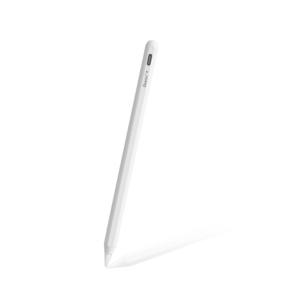 【Dawise4th GenITP453】iPadSpecificAnti-mistouchActiveStylus Pen(withProtective Pen Case+Tip Case), 白, large