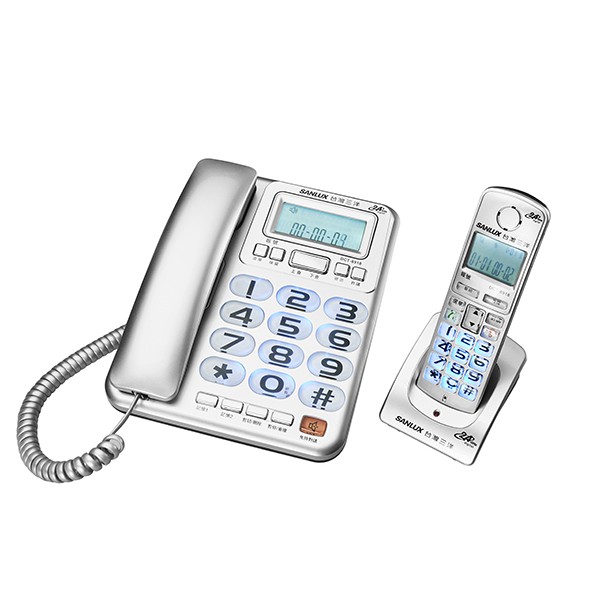 SANLUX 台灣三洋 數位無線子母電話機 DCT-8918, , large