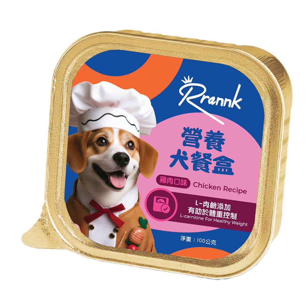 Rrannk瑞可營養犬餐盒-雞肉口味100g, , large