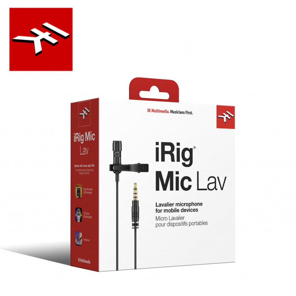 IK Multimedia iRig Mic Lav 專業移動領夾式麥克風【敦煌樂器】, , large