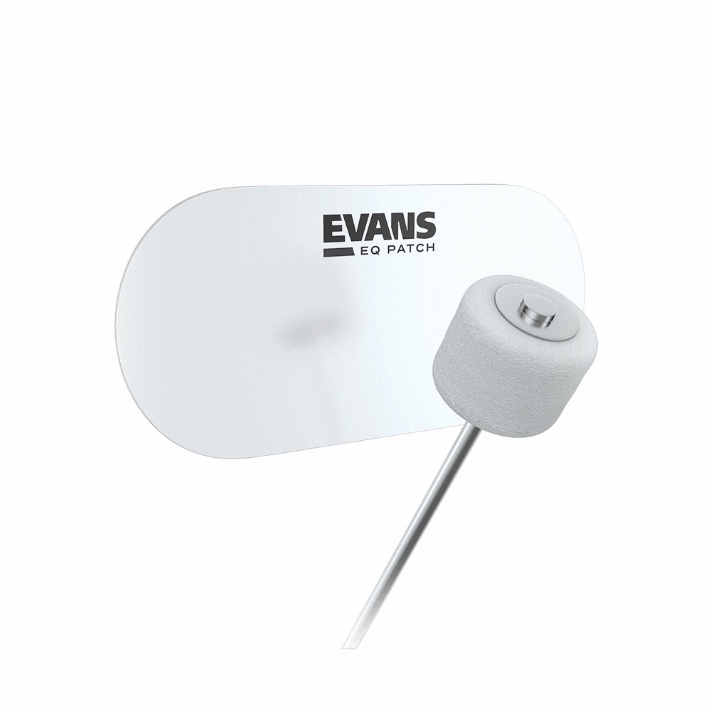 EVANS EQPC1 EQPC2 單/雙踏板 大鼓透明墊片【敦煌樂器】, , large