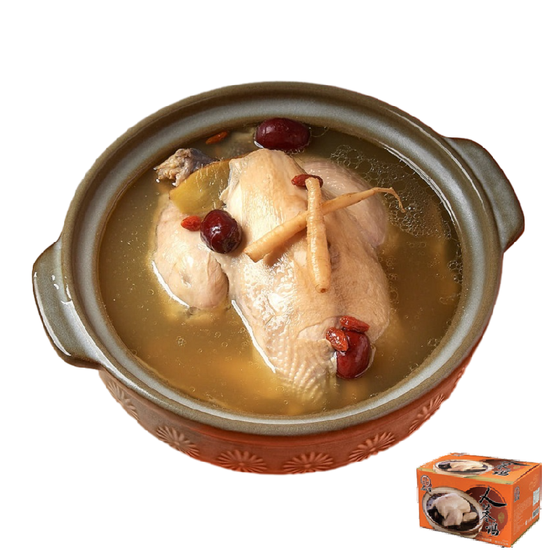 Stewed Chicken With Ginseng Soup, , large