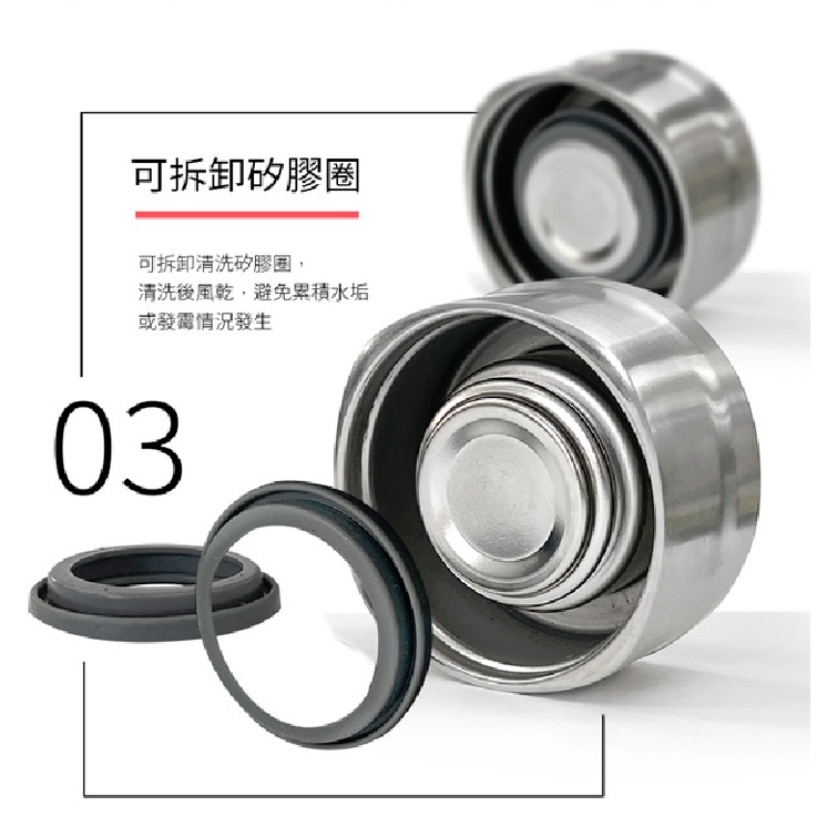 PERFECT 理想牌 鈦品味方形真空保溫杯鈦杯保溫瓶 470cc不鏽鋼-Leidea樂德兒, , large