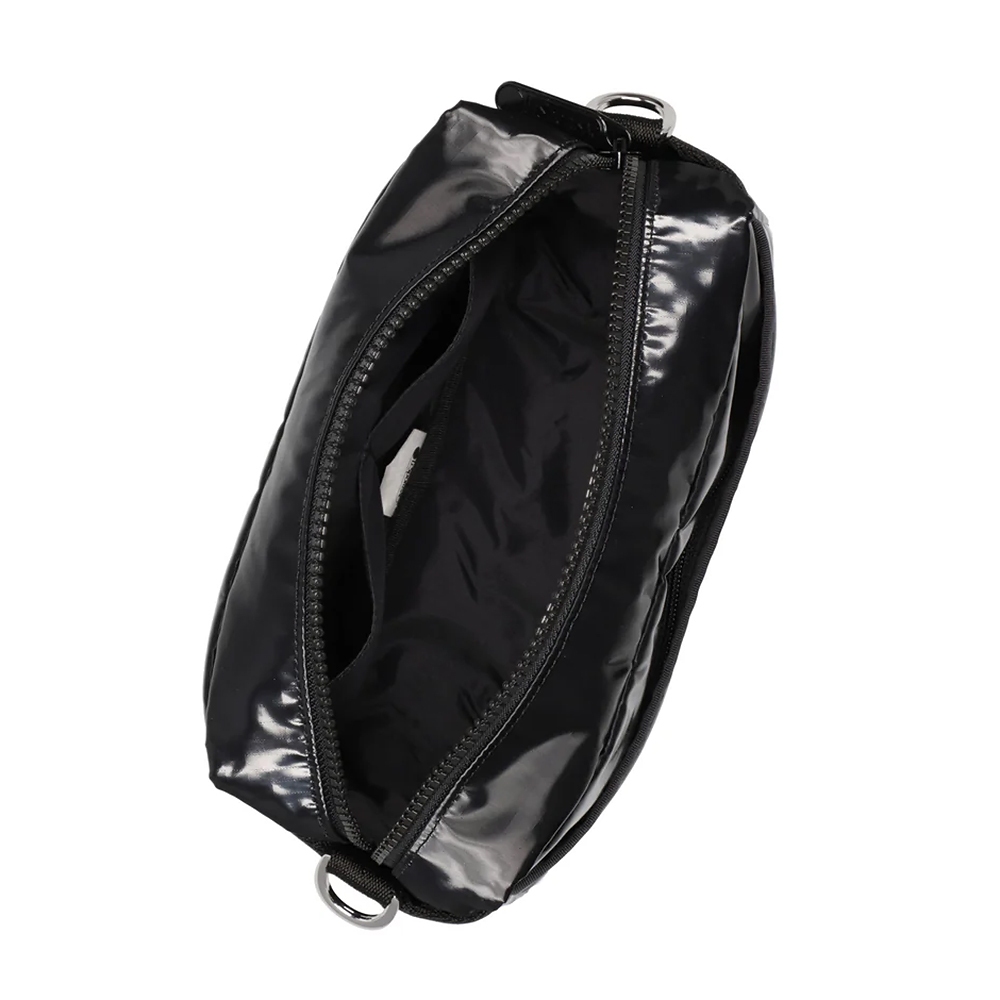 |快速出貨|Lesportsac Deluxe Crossbody 拉鍊斜背包/ 亮面黑, , large