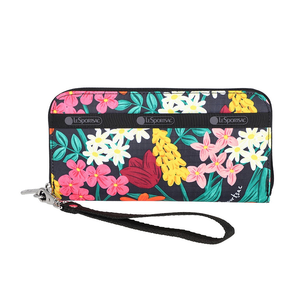 Lesportsac Tech Wallet Wristlet 腕帶零錢包/ 繽紛花園, , large