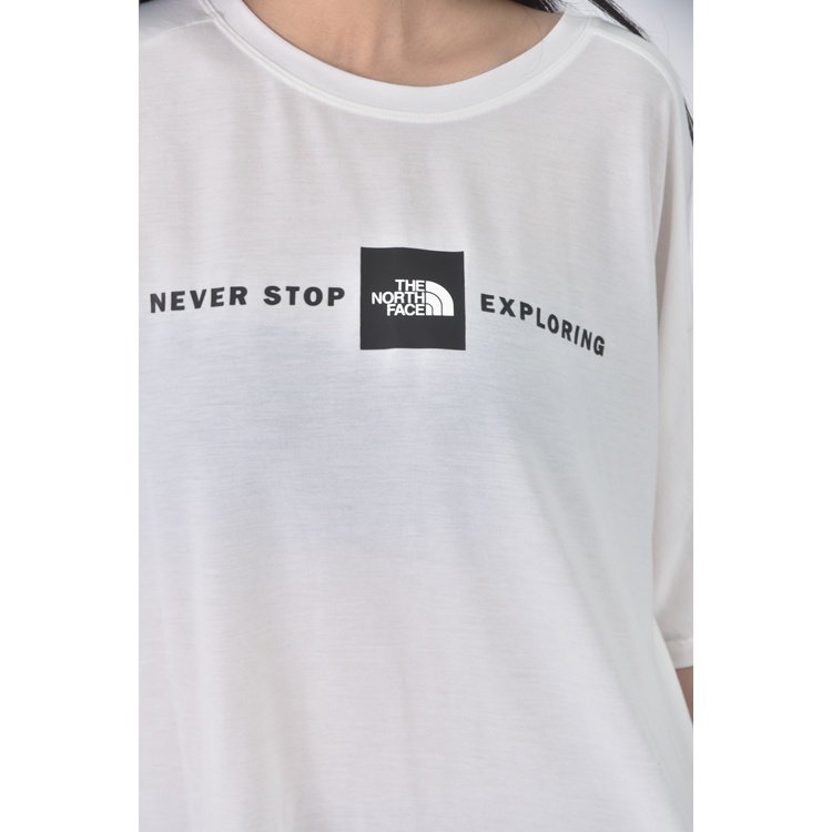 (XL) the north face質感白色短袖上衣二手衣, , large