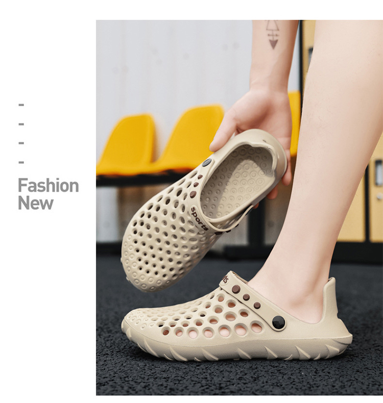 【CITY STAR】New Summer Men's Non-Slip Soft-Soled Outdoor Clogs, , large