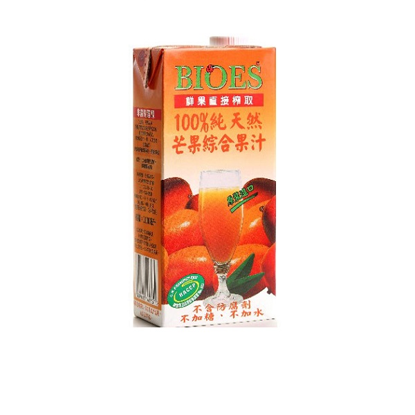 囍瑞100芒果綜合果汁1L, , large