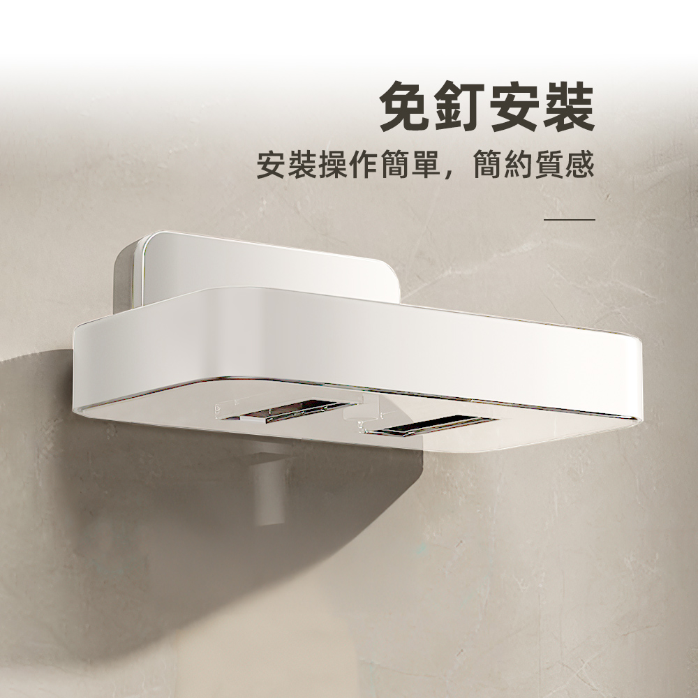 【上手家居】太空鋁肥皂盒 白色(肥皂架/香皂盒/香皂架/皂盒/肥皂瀝水架), , large