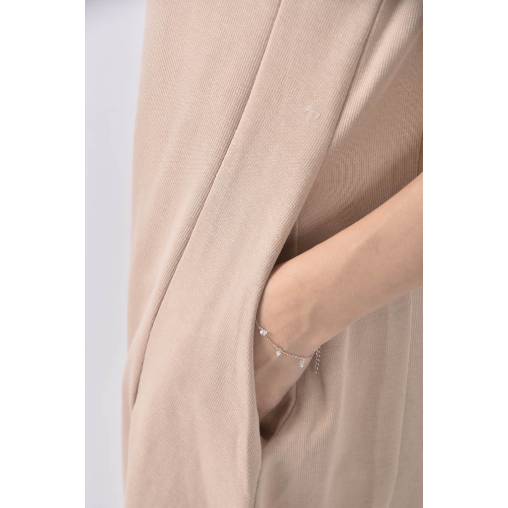 (S) nad shop無袖杏色洋裝二手衣, , large