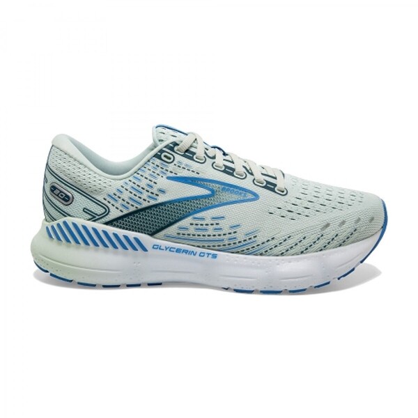 Brooks Glycerin Gts 20 女 慢跑鞋 氮氣中底 甘油 震緩緩衝 支撐 灰 [1203701B494], , large