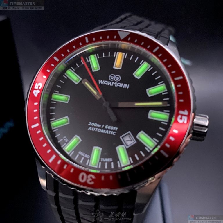 [TIMEMASTER] WAKMANN watch, 44mm, WA00008, , large