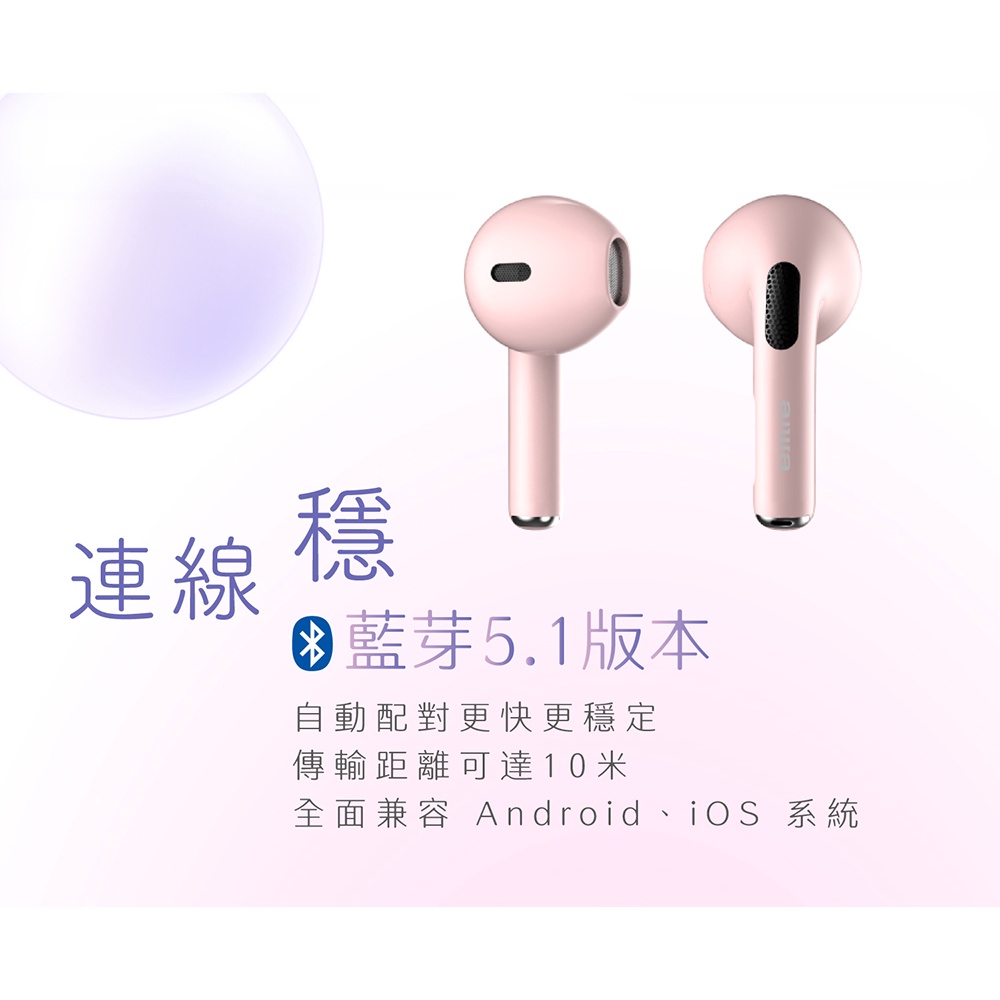 AIWA 愛華 輕巧型真無線藍芽耳機 AT-X80Q, , large