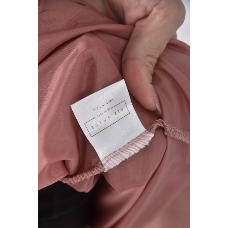 (S) air space lady質感V領粉色洋裝二手衣, , large