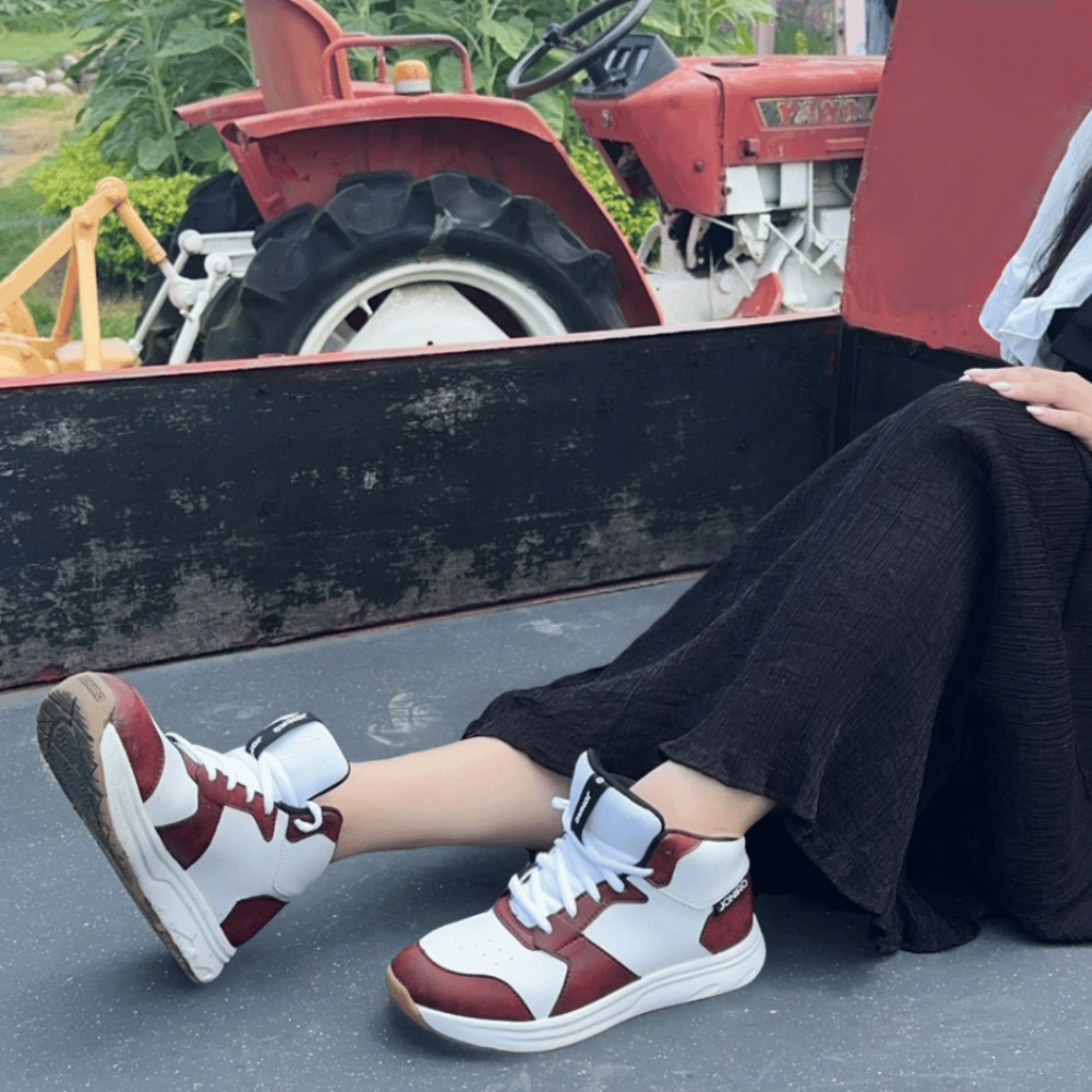 【JONIRO】台灣製造 SLAM休閒籃球鞋_復古酒紅, , large