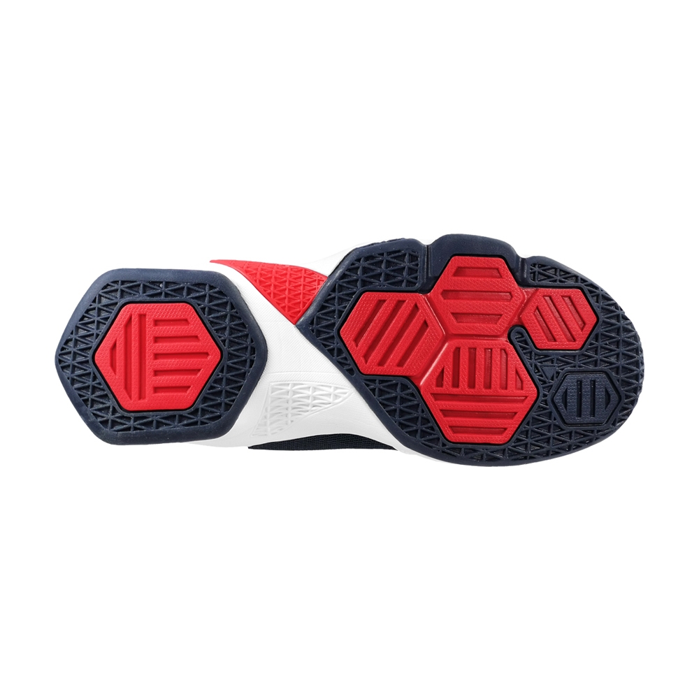 DIADORA迪亞多那 大童籃球運動鞋 童運動鞋 籃球鞋 童鞋 魔鬼氈 保護後跟 吸震 減壓 健康鞋墊 止滑 白藍 黑紅, , large