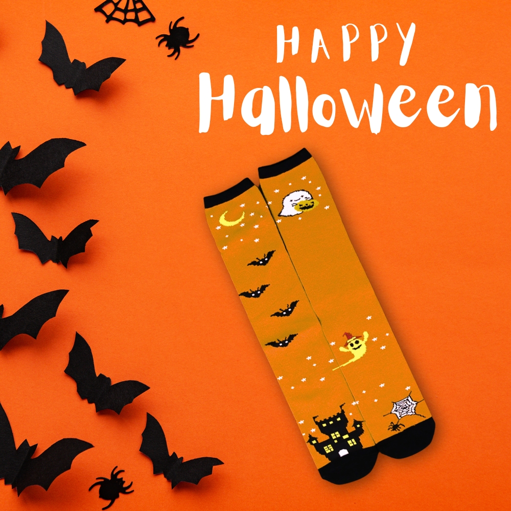 【WAJI】 Halloween themed socks, , large