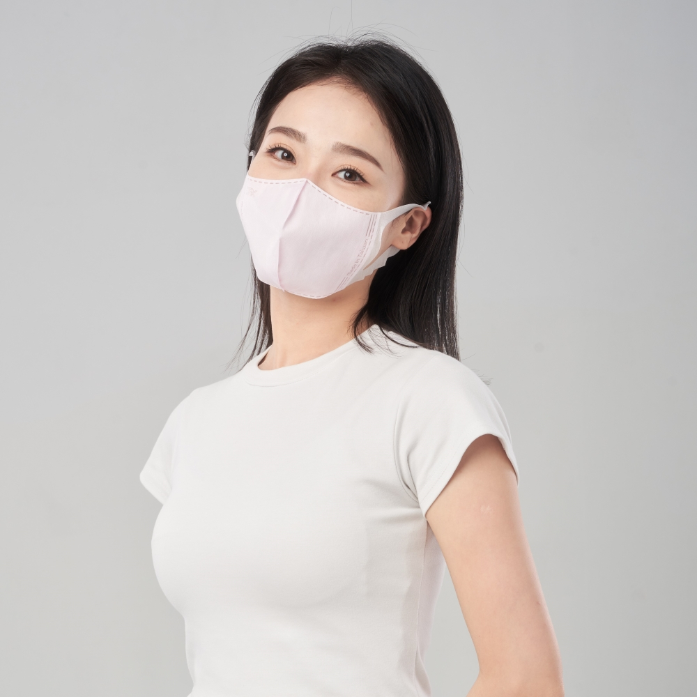 【DRX達特世】醫用3D彈力口罩-繽紛系列-成人L-淺藍/50入, , large