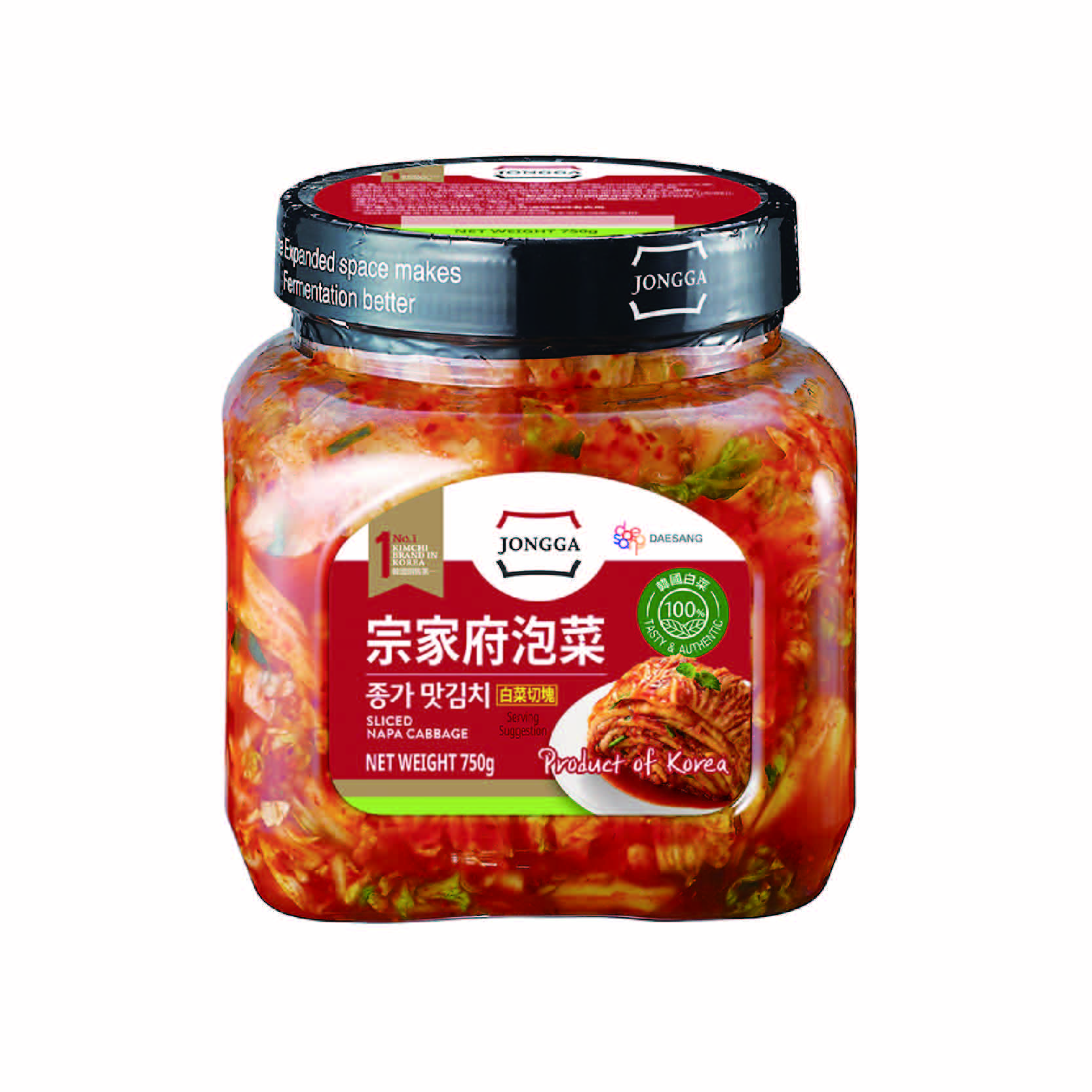 宗家府泡菜-白菜切塊750g