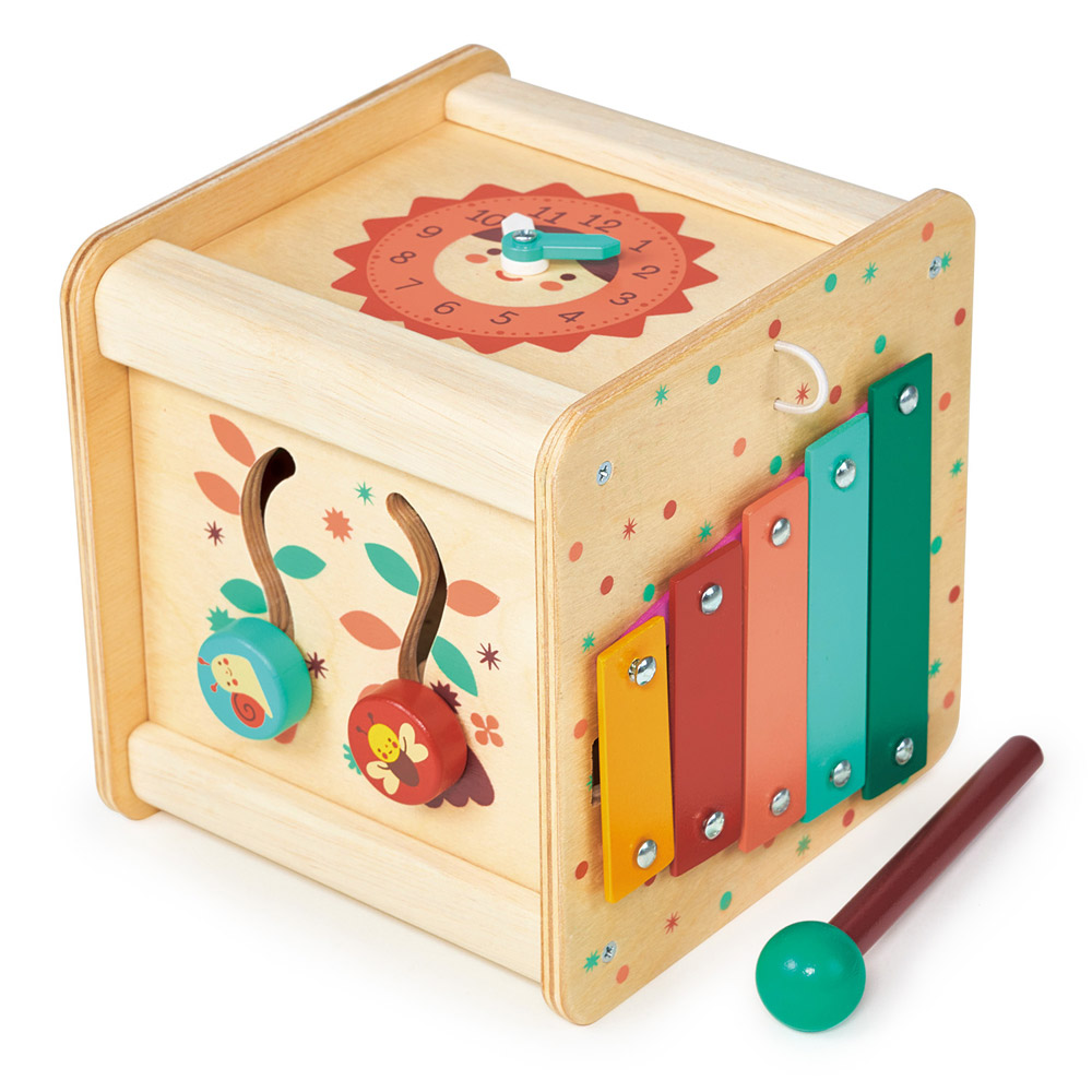 【Mentari】Toddler Activity Cube, , large