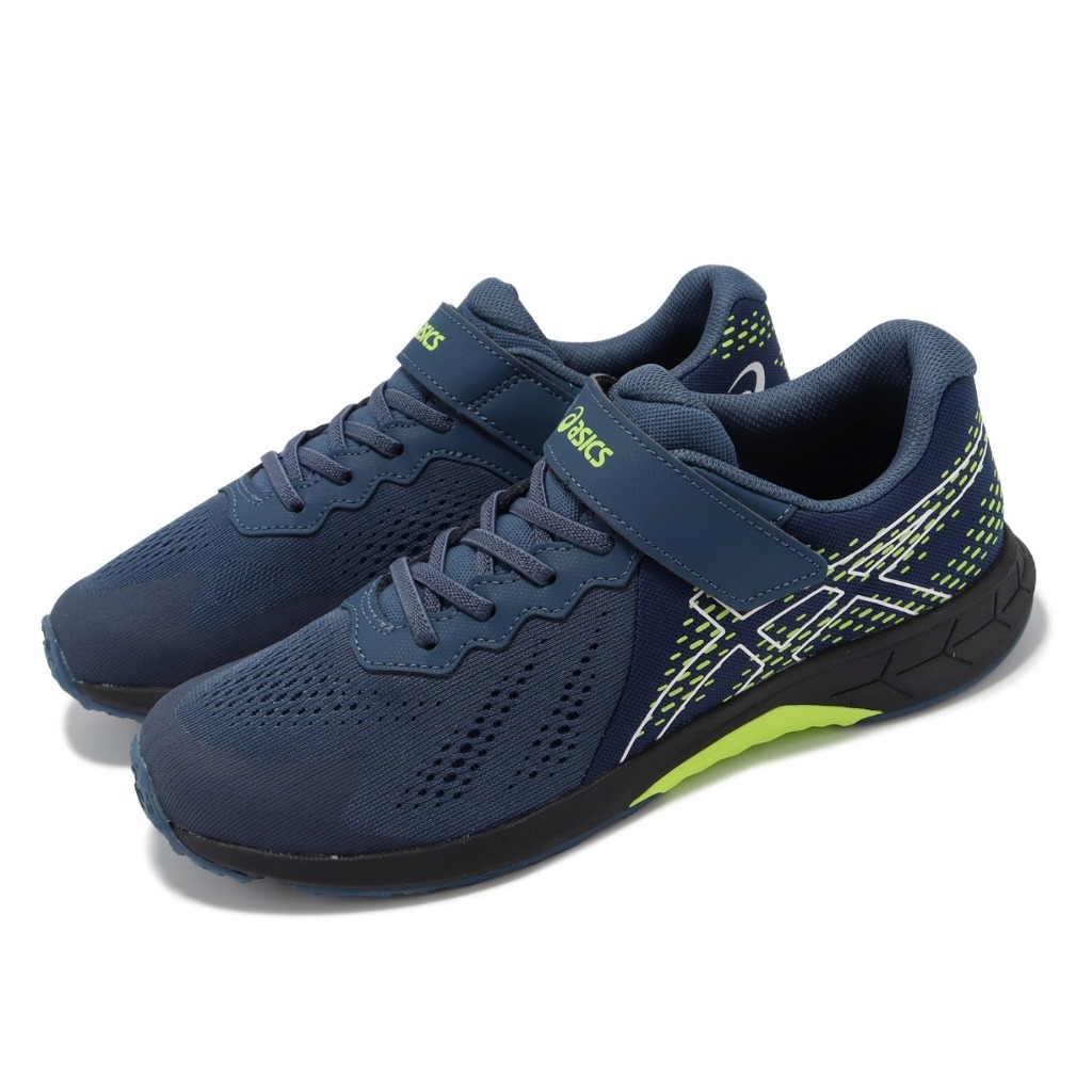 [秉宸] ASICS LAZERBEAM RI-MG 兒童慢跑鞋 深丈青 黏帶式 童鞋 1154A169 24SSO, , large