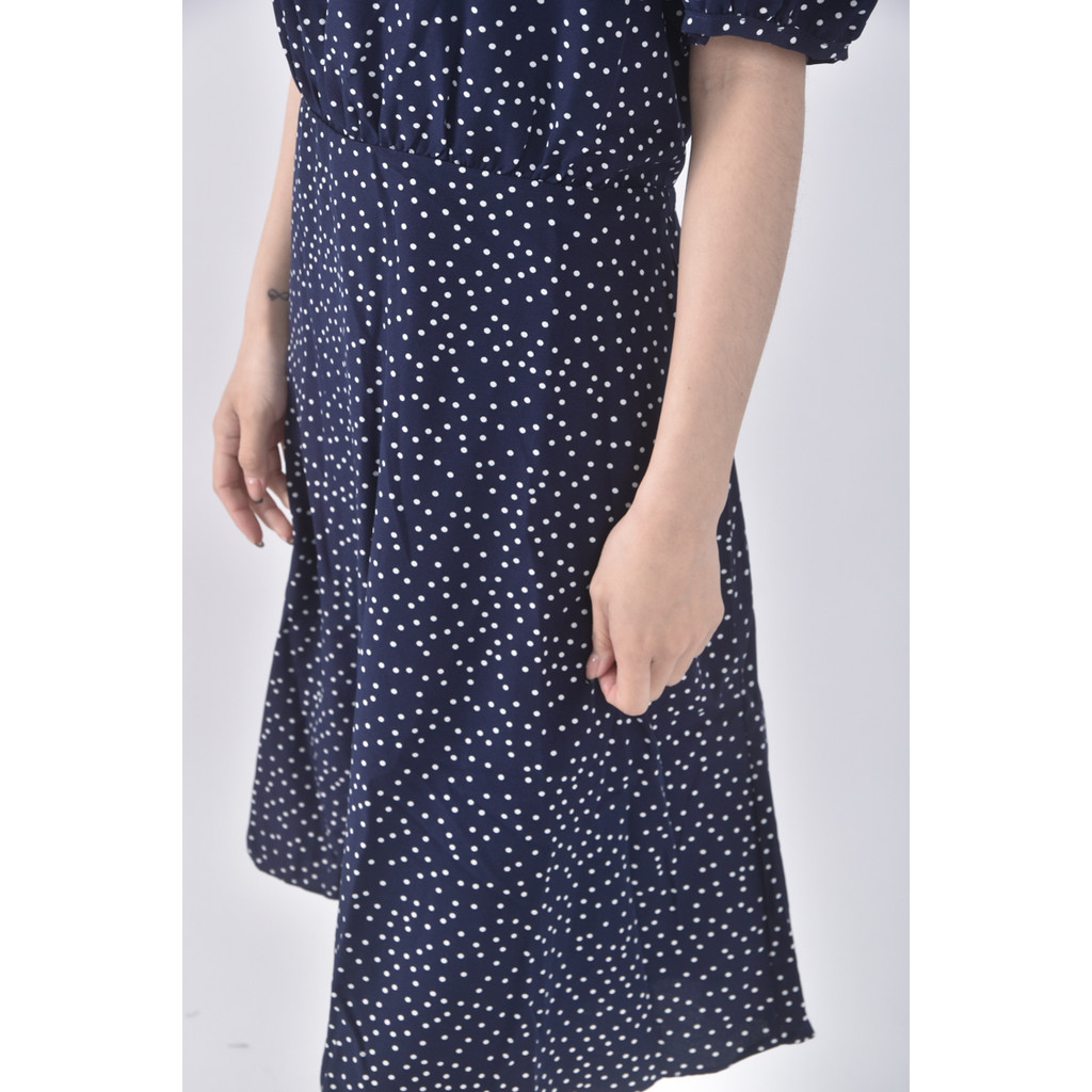 (M) ob style質感hello kitty藍色洋裝二手衣, , large