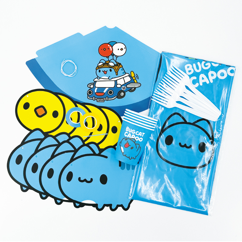 [九越]咖波派對用品組