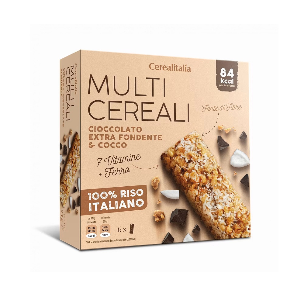 Cerealitalia Coconut Bar 6pcs, , large