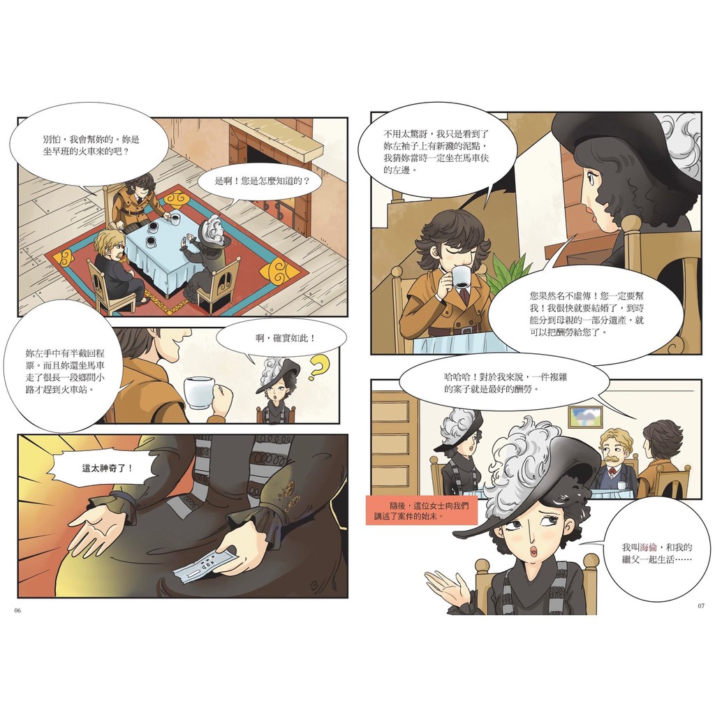 漫畫版大偵探福爾摩斯 共6本, , large