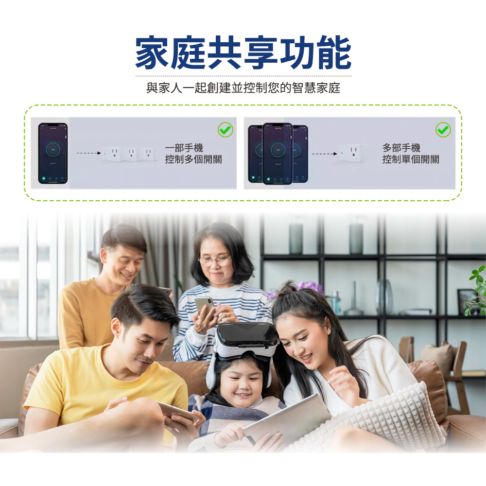 [HANLIN]-WiFiAC WIFI遠端智慧插座 WiFi 定時器, , large