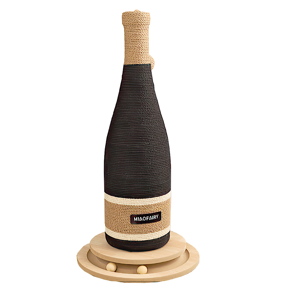 【上手家居】酒瓶貓抓柱 酒瓶(貓爬架/貓抓/劍麻貓抓柱/貓柱/貓爬柱), , large